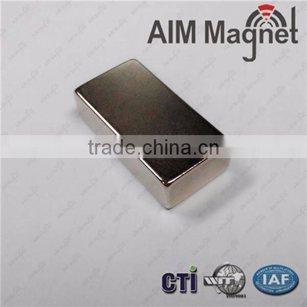 50 x 20 x10 mm Block Magnet with Nickel Coated