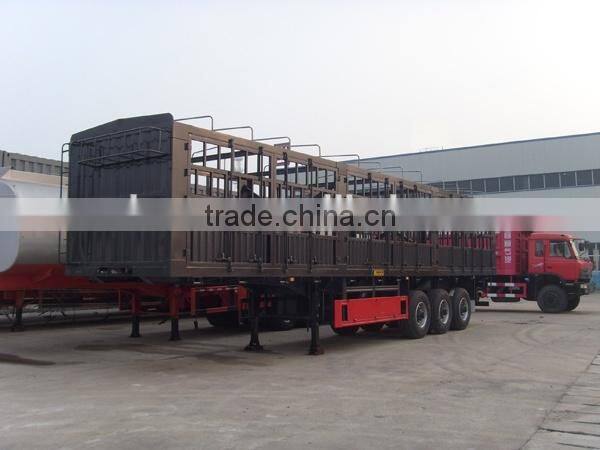 low price stake box trailer with high quality