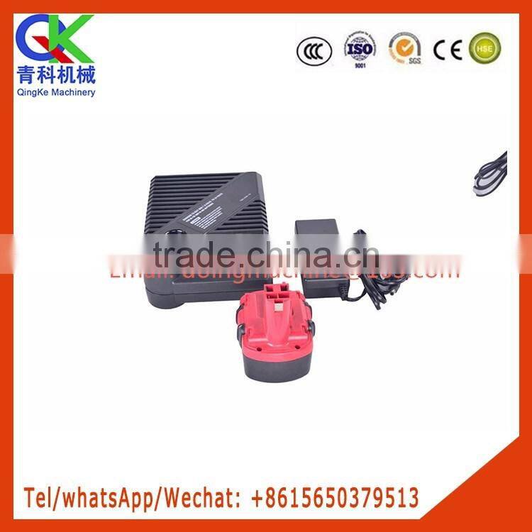 Rechargeable PET baler power packing machine made in Qingke machinery