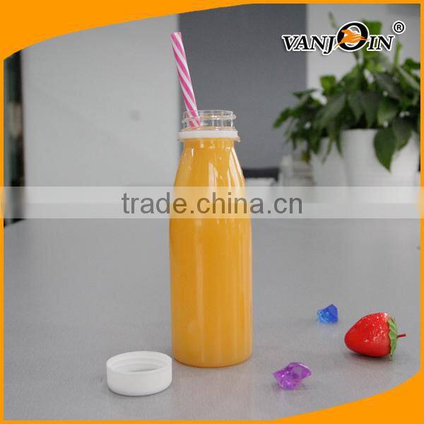 New Style Transparent PET 700ml Bulb Bottles LED Light Available