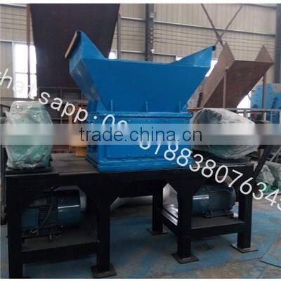 Automatic type 25 blades Waste plastic two shaft shredder machine