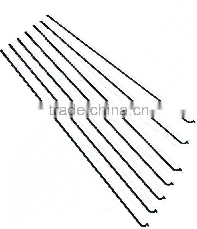 motorcycle 45# steel ED plated spoke and nipple