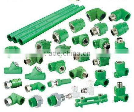 ISO 4427 ppr pipe and fittings for hot and cold water supply