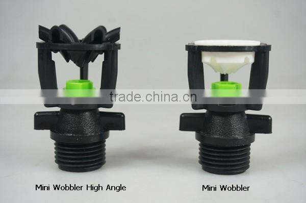 Hot sale 3/4'' or 2/1'' High Middle angle mist irrigation wobbler sprikler water