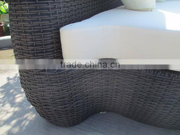 New Style Garden Furniture Wavy Sofa Sunbed
