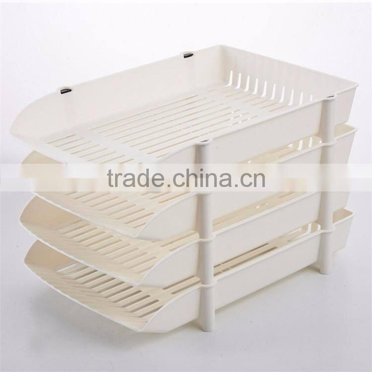 Plastic Document File Tray -4Layer