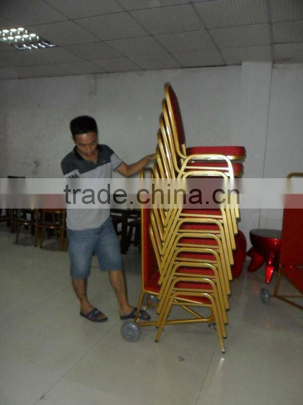 Cheap price Metal chair trolley with wheels