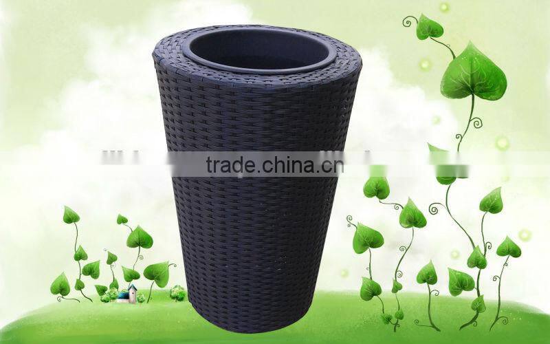 Outdoor Furniture Rattan Flower Basket