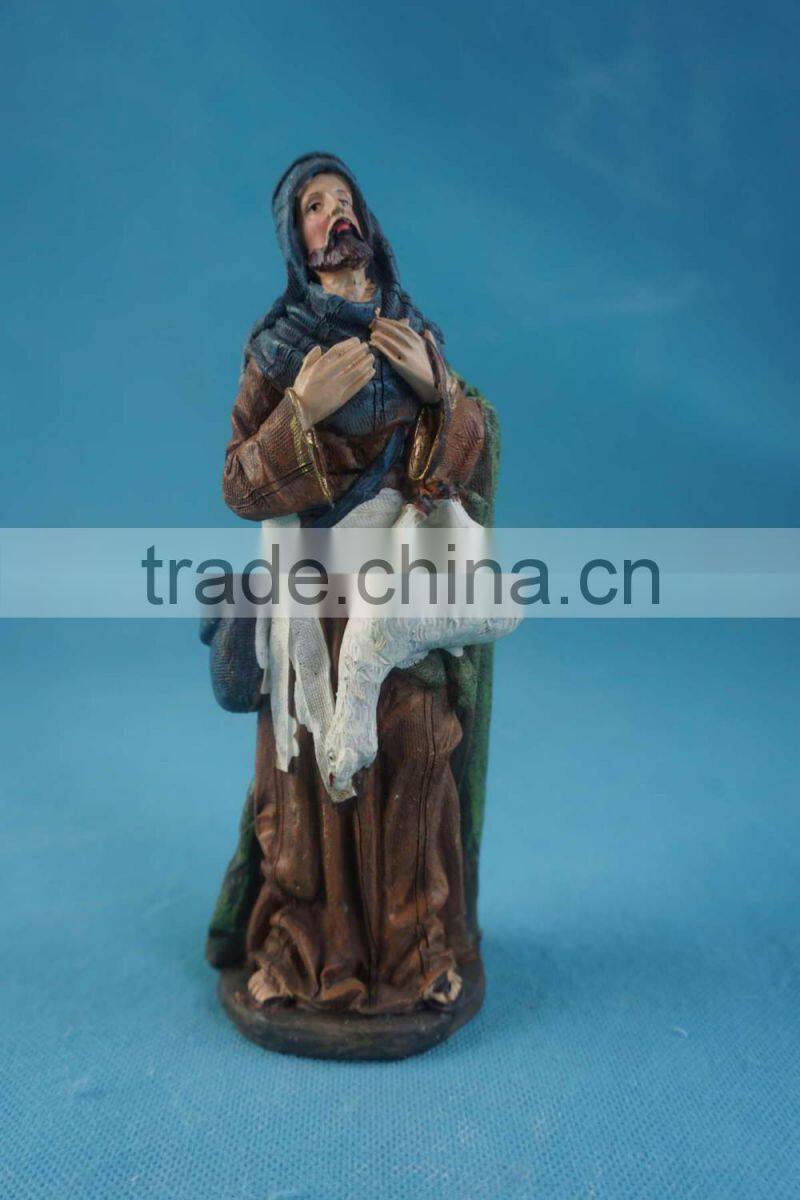 Polyresin sculpture as new home christmas ornament, interior decoration sculpture with different figures