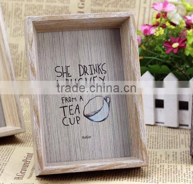 funny fumia wood photo frames