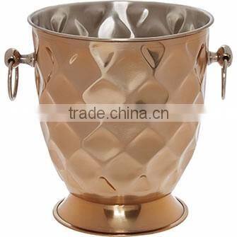 silver plated elephant design handle champagne