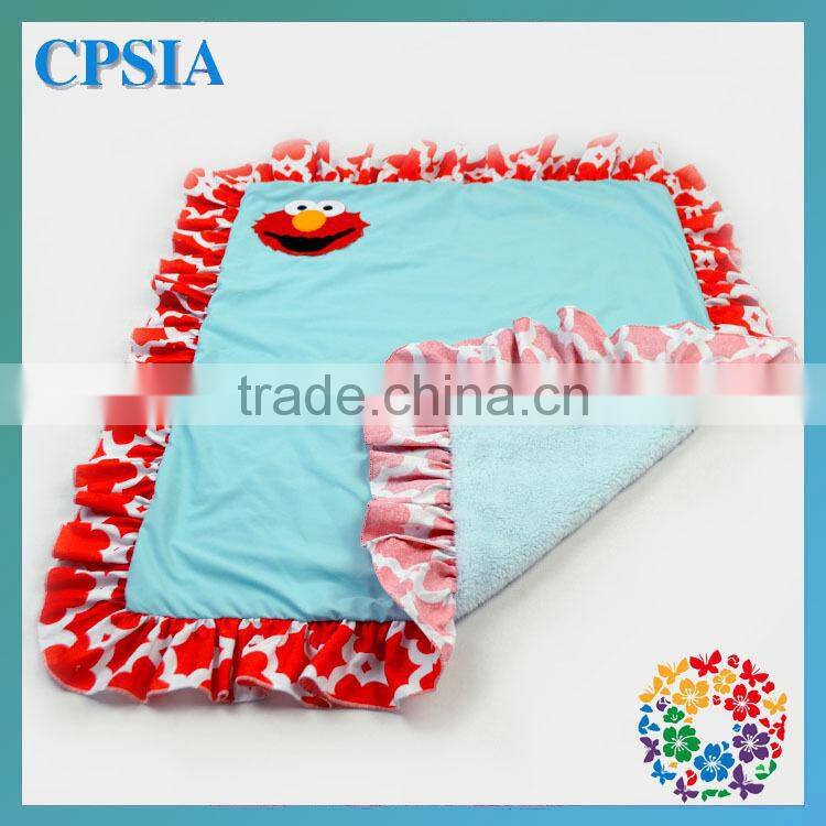 2014 hot sale orangnic cotton baby blanket high quality aqua baby blanket soft cheap blankets
