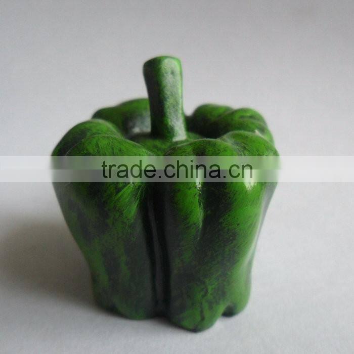 Resin hot pepper decoration