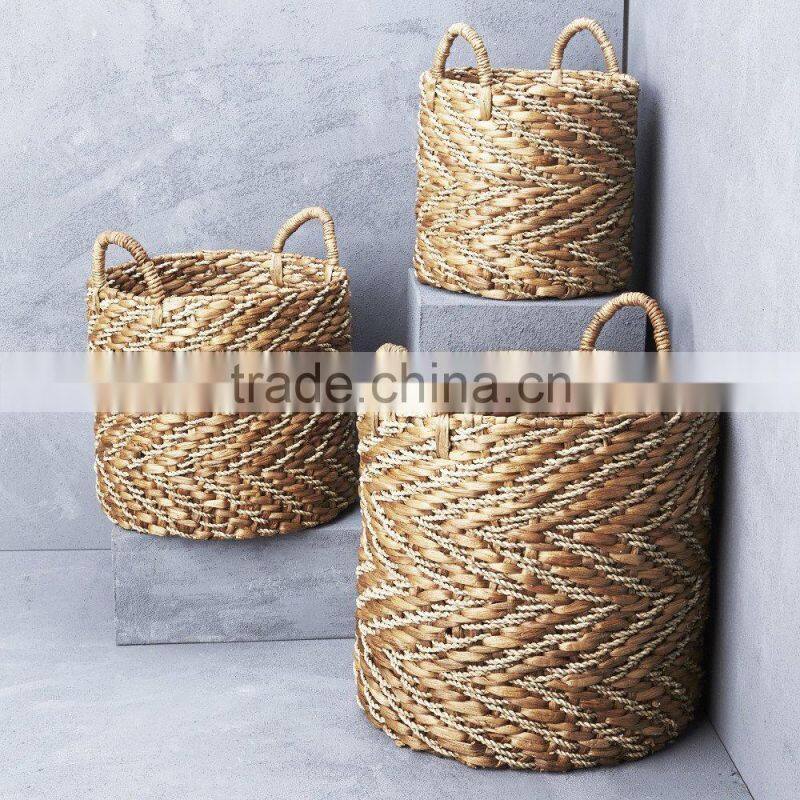 Scandinavian Home Decor laundry basket, made in Vietnam