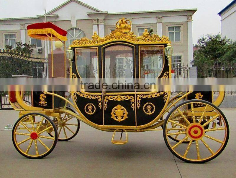 2017 hotsell horse carriage BISINI royal cinderella carriage wedding (BG11-M059)
