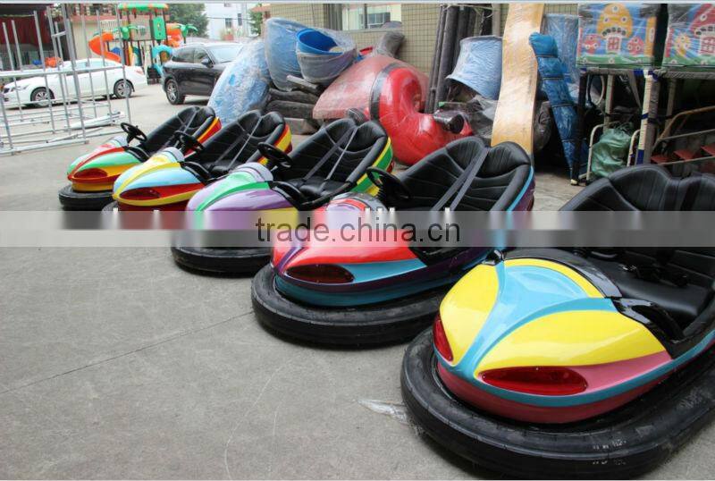 2015 new designs amusement park items equipment electric bumper cars
