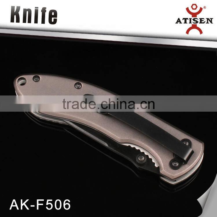 Cheap 3CR13 Blade Knife with Aluminum Handle