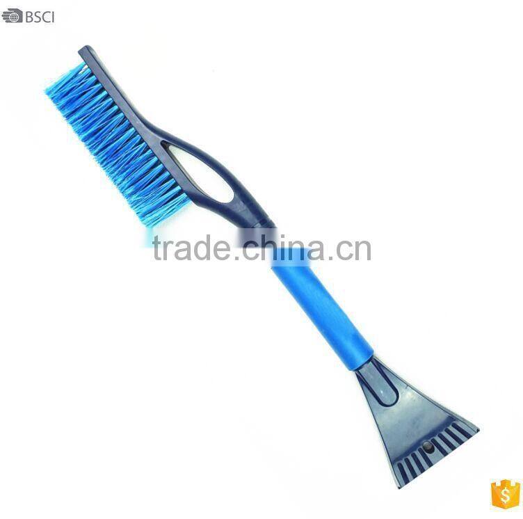 factory price top quality snow brush with ice scraper foam grip