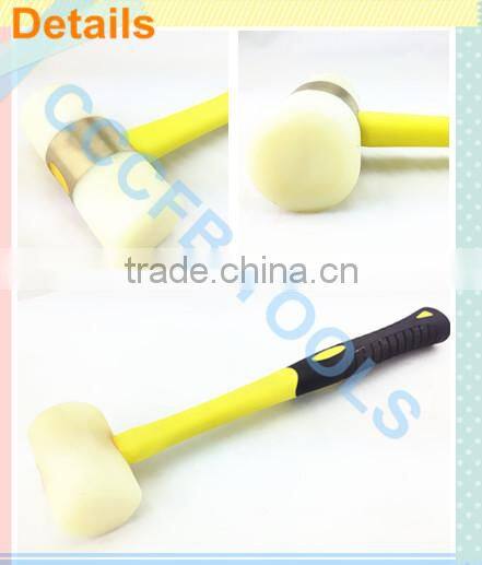 Non-sparking Aluminum Bronze Nylon Hammer With Fiber Handle,Explosion-proof Nylon Hammer,Nonsparking Hammers