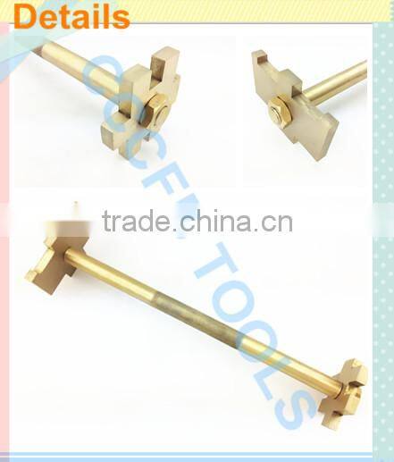 Top selling Non-Sparking Aluminum Bronze Double Bung Wrench