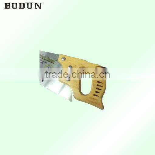 B9027-1high quality hand saw with wooden handle