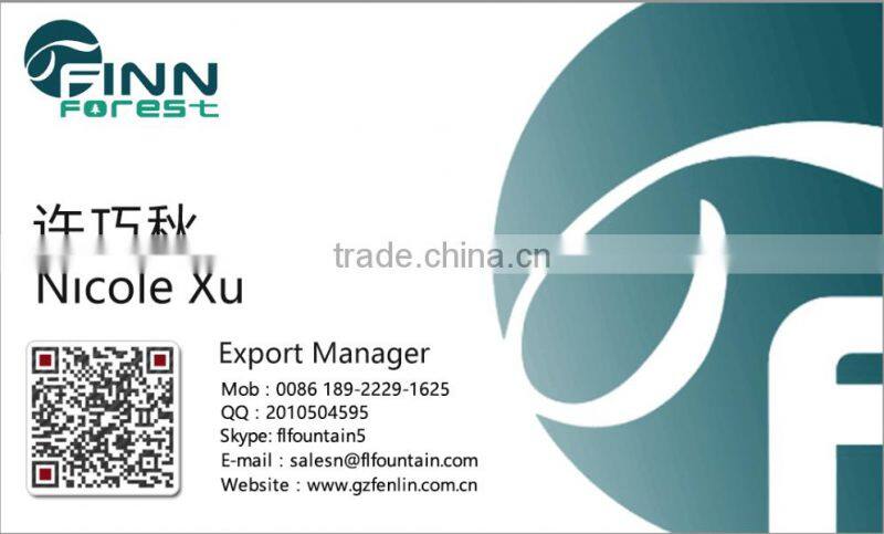 Colorful Laminar Fountain Pool Decoration