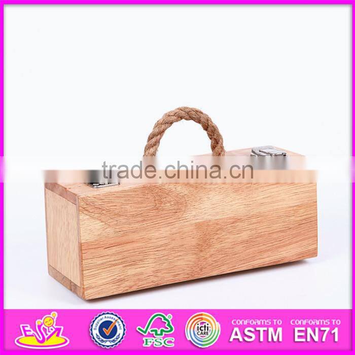 2016 Outdoor garden the king and the soldiers wooden toy garden outdoor W01A174