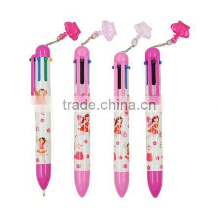 4color/ 5color/6color/ 10color /multi-colour ball point pen with competitive price