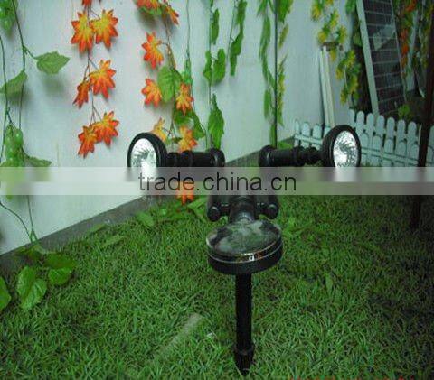 Outdoor solar lawn light