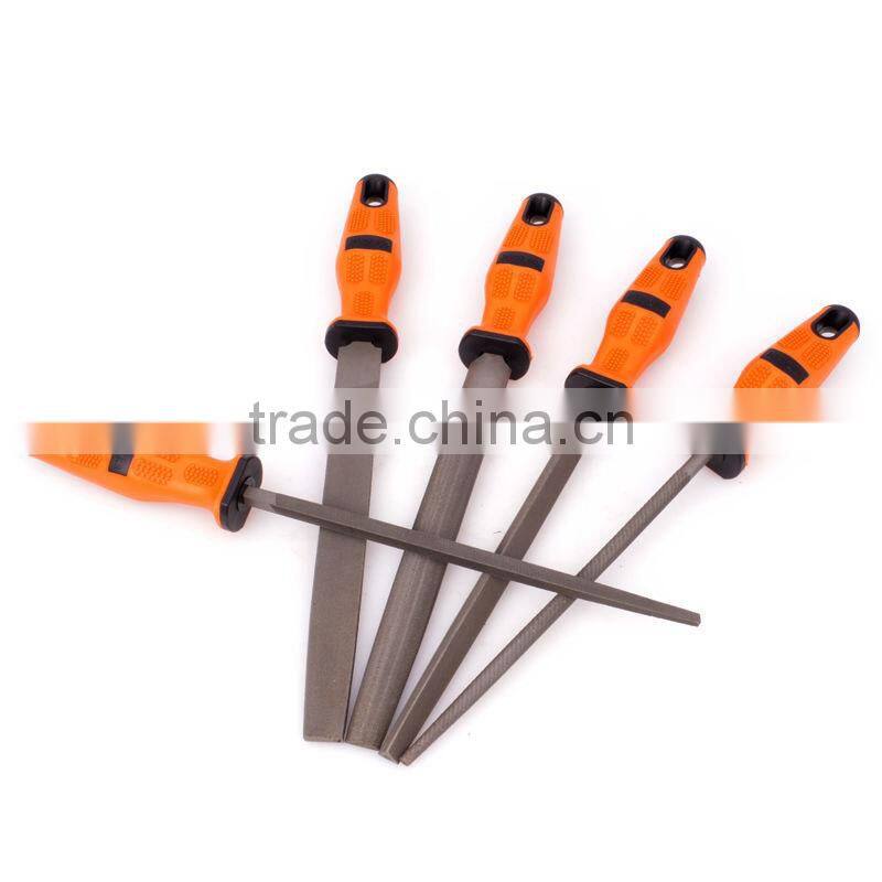 Various shape hand tool files set