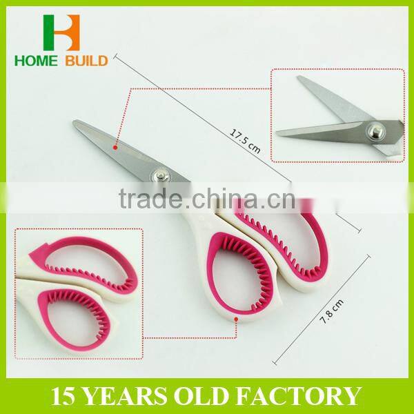 Factory price HB-S7101 Soft Grip Handle Scissors For Household