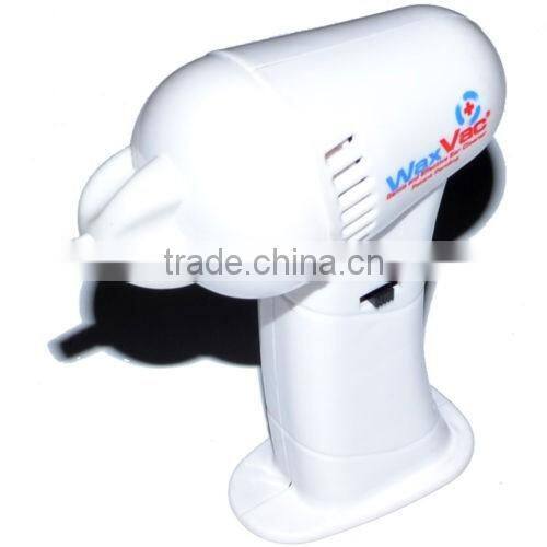 Free Shipping Cordless Electric Wax Vac Ear Vacuum Cleaner Extra Ear Wax Remover