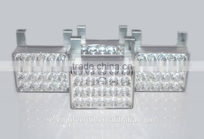 4 x 20 2016 Amber /white LED Car Truck Flash Strobe Decoration Fog Emergency Lights