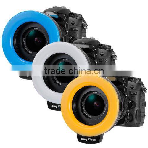 New Macro LED Ring Flash Light RF550D for Nikon Canon Olympus DSLR Camera