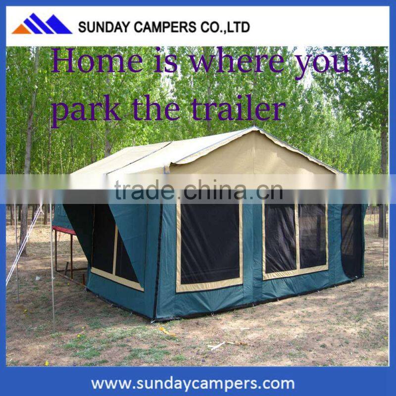 Motorcycle camping trailers off road camper trailer for sale