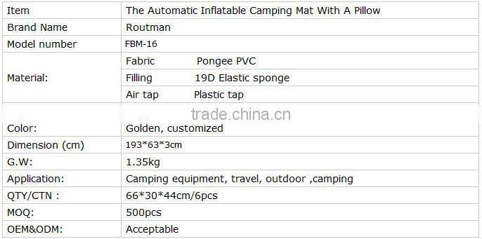 Inflatable Air Beach Mat Tent Floor Mat