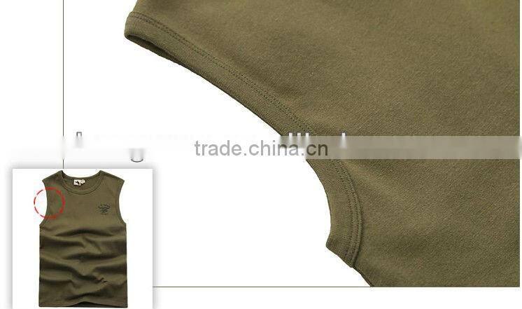 Men's Close-fitting Sleeveless Shirt