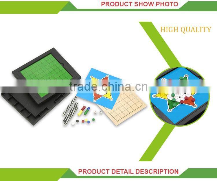 6 in 1 magnetic game kids educational play toy chess board game