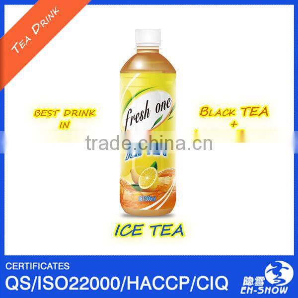 Best Flavor 500ml Lemon Tea Drink in PET