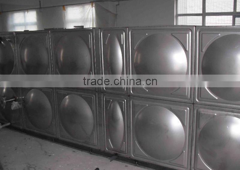 SS304, inox storage tank with easy installation
