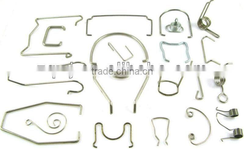 Spring metal stamping battery contact Toy accessories