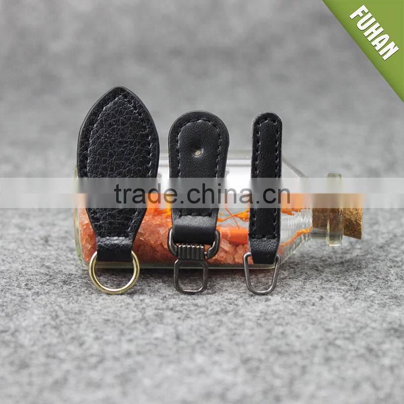 Customized Wholesale High Quality Leather Zipper Slider
