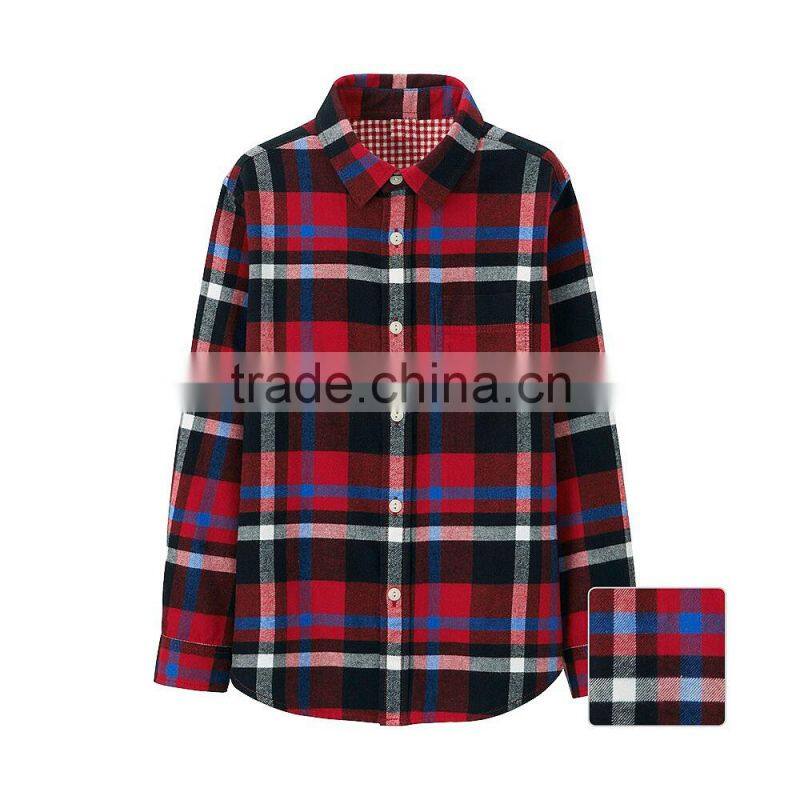 Flannel shirt for Boy's children flannel shirts kids flannel checks shirts