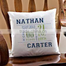 Super lovely fashion style organic cotton baby pillow