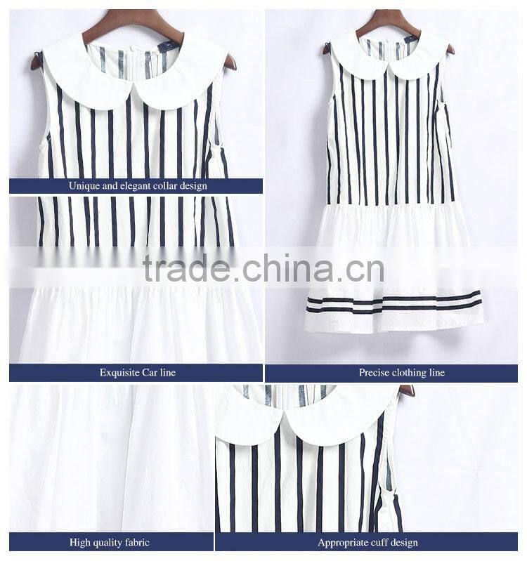 Beautiful England Style Sleeveless School Uniform Dress