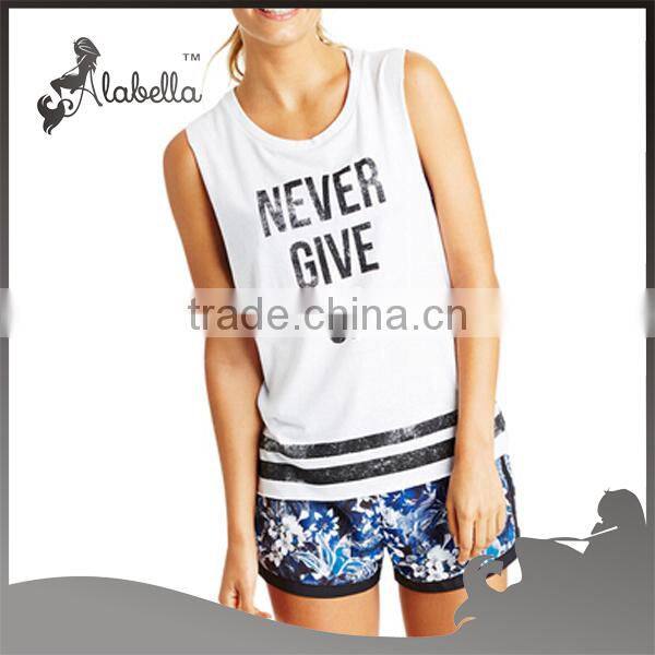 New items 2016 Plain Women Loose Tank Tops