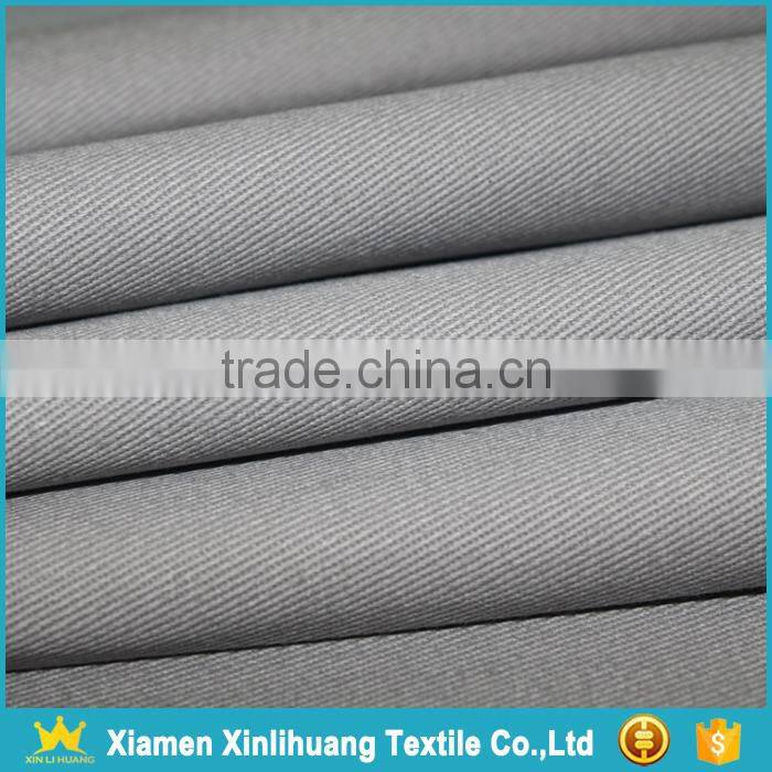 Hot Selling Woven Plain Dyed Thick 100% Cotton Twill Work Wear Fabric for Garment
