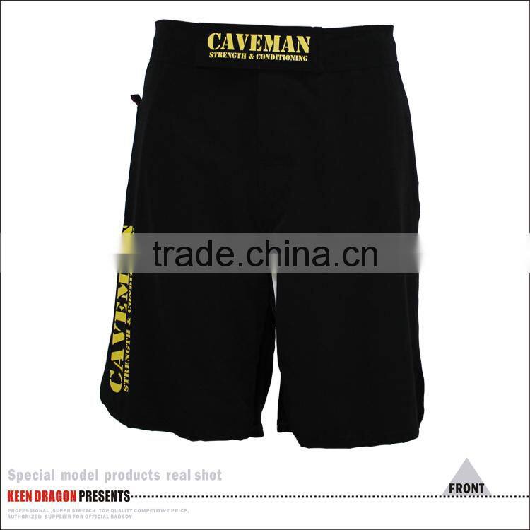 Blank Mma Shorts Flex Black MMA Style Fight Shorts Popular Customize