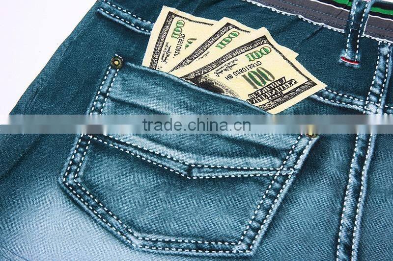 MGOO Manufacturer Custom Print Jeans Mens Boxer Underwear Digitla Custom Printing Jocks For Men