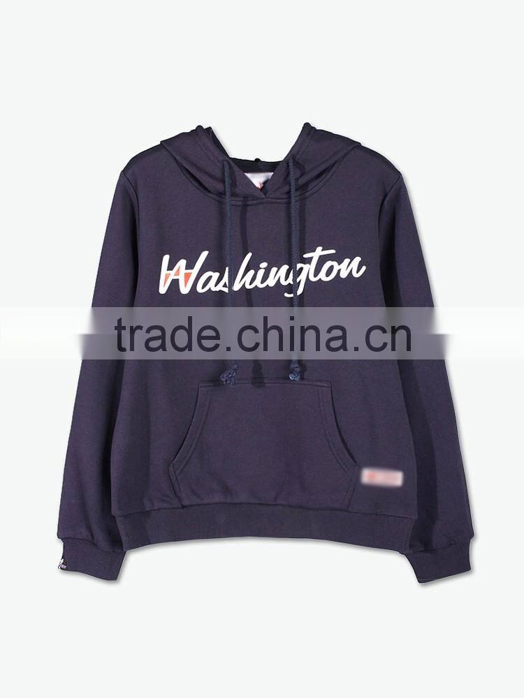 2016 OEM Service Supply Type sports and leisure suits Custom Pullover Style and With Hood Design cotton hoodies